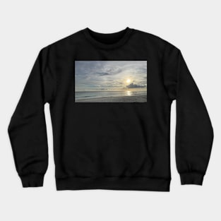 Silver Beach and Sun Crewneck Sweatshirt